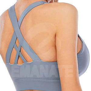 Sujetador Deportivo de Alta Demanda, Sostenible, Transpirable, de Gran Soporte, Ligero, con Cierre, para Yoga - Product Image 2