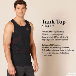 Camiseta sin Mangas de Algodón Personalizada de Alta Calidad para Hombre, Ropa Casual de Verano, Camiseta sin Mangas para Hombre - Product Image 6