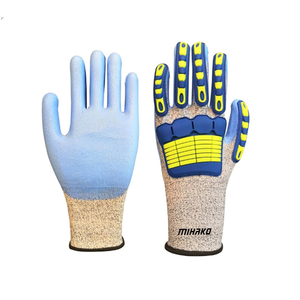 Gants de lutte contre l'incendie les plus vendus Gants de travail résistants au feu à bas prix avec caractéristiques résistantes à la chaleur pour la protection des mains et des bras - Product Image 3