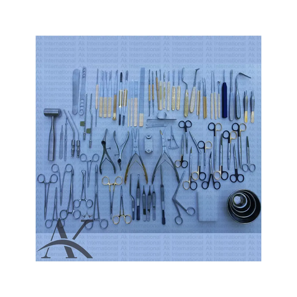 AK Major rhioplastica Instruments Set di 83 pezzi strumento chirurgico naso e plastica acciaio Ce PK 3 anni manuale AK International