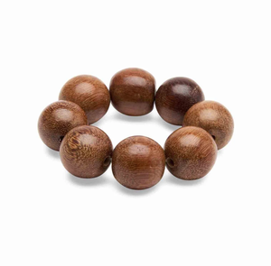 Servilletero de cuentas redondas de madera, Decoración de mesa, servilletas de cuentas de madera, hebillas, anillos de soporte - Product Image 4