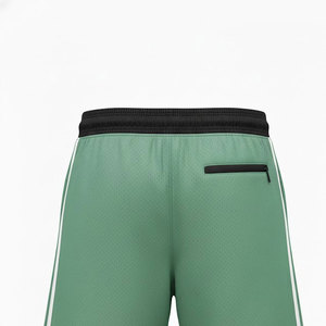 Shorts d'entraînement pour hommes, tissu extensible et respirant, coupe confortable, idéal pour les séances de fitness et les vêtements de sport. - Product Image 2