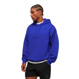 Sweat-shirts pour hommes, sweat-shirt décontracté à la mode, pull-over uni, vintage, rétro, confortable, à porter au quotidien, style urbain, extérieur, épais, coupe ajustée - Product Image 2