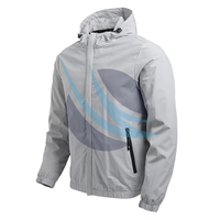 Blouson d'hiver pour homme, durable, imperméable, coupe-vent, respirant, pliable, à capuche, personnalisable, pour activités de plein air