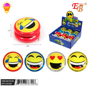 Per Emoji YoYo palla con luce 288pc/CS materiale plastico PS per bambini e ragazzi - Product Image 1
