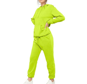 ชุดวอร์มผ้าฝ้ายระบายอากาศได้ดีสำหรับผู้หญิงชุดวอร์มสำหรับผู้ใหญ่สีแบบกำหนดเองได้ - Product Image 2