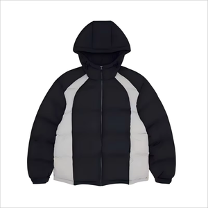 Veste matelassée à capuche classique en gros Manteau d'hiver Veste matelassée d'hiver de haute qualité pour les sports de plein air Design OEM - Product Image 4