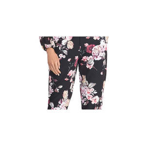 Pantaloni Eden da donna Rachel Roy, pantaloni casual a vita alta neri traspiranti, taglia XL - Product Image 2