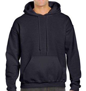 Logo personnalisé de haute qualité sans ficelle pull poids lourd coton en vrac lourd vierge hommes sweats à capuche surdimensionnés - Product Image 1