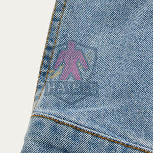 Chaqueta de Mezclilla Casual para Hombre de Invierno, de Alta Calidad y Venta Caliente, con Botones al Frente, Transpirable y de Secado Rápido, 100% Algodón - Product Image 5