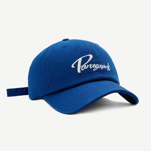 Casquette de baseball sportive unie non structurée à 6 panneaux personnalisée en gros, casquette de papa verte - Product Image 4