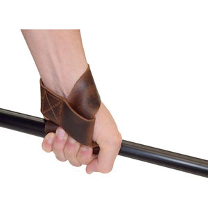 Sangles de musculation en cuir de vache véritable de qualité supérieure, personnalisées, résistantes, avec logo personnalisé pour hommes et femmes - Product Image 3