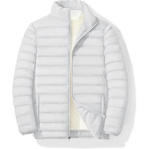 Chaquetas Acolchadas para Hombre de Primera Calidad con Diseño Moderno, Cuello Alto de Lona y Logotipo Frontal - Product Image 6