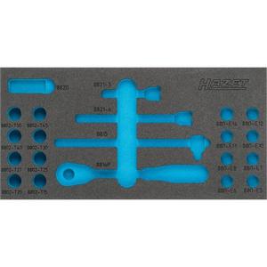 Inserto de Espuma Suave de 2 Componentes Hazet para Estuches de Herramientas 1557/21 - Product Image 1