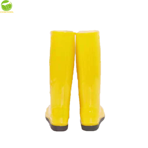 Color negro PVC impermeable jardín granja <span class=keywords><strong>pesca</strong></span> lavado de coches Botas de lluvia hombre Gumboots - Product Image 3