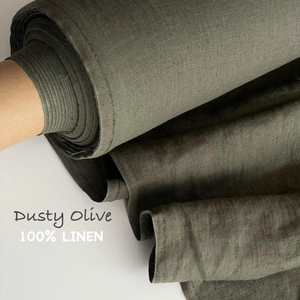 Wholesale 115'' / 292 cm Extra Width French Linen <b>Fabric</b> 100% Pure Linen Medium <b>Weight</b> Yard Meter for Dress & Sofa Making - Product Image 1