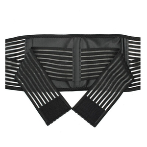 เข็มขัดพยุงเอวส่วนล่างแบบปรับแต่งได้สำหรับผู้หญิงผู้ชายเข็มขัดปิดด้วยแม่เหล็กทัวร์มาลีนให้ความร้อนด้วยตนเองบรรเทาอาการปวดที่สะโพก - Product Image 3