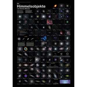 Póster de estilo moderno 'Los objetos celestes' de Charles Messier para decoración de pared - Product Image 1