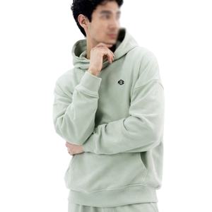 Sudaderas con Capucha Personalizadas de Algodón 100% Pesado, Estilo Urbano, Hombros Caídos, Bordado de Logotipo Personalizado, 450GSM, Felpa, Unisex - Product Image 2