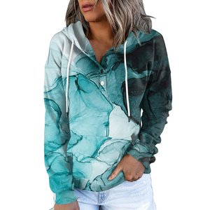 Pull à capuche à manches longues pour femme avec capuche tissu doux parfait pour l'entraînement de voyage en plein air et le confort quotidien décontracté - Product Image 1