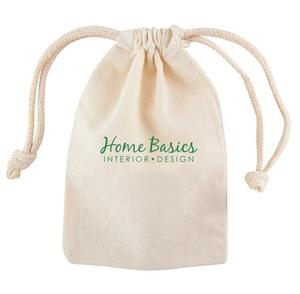 Sac en mousseline avec cordon de serrage Sacs en mousseline imprimés avec logo personnalisé Petits sacs à cordon de serrage - Product Image 1