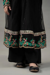 Pakistan trẻ em chính thức Fancy choàng với gota patti và <span class=keywords><strong>Net</strong></span> dupatta cho đám cưới bên lễ kỷ niệm truyền thống - Product Image 6