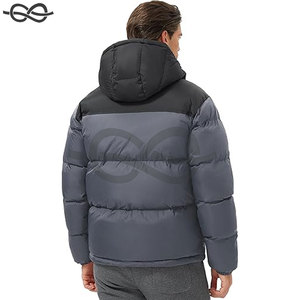 Veste en duvet pour hommes 700 Fill Winter Doudoune isolée Manteau bouffant imperméable et coupe-vent avec capuche Léger - Product Image 2
