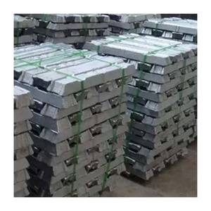Zinc <b>Ingot</b> 99.995 Percent Electrolytic Zinc Used in Chemical Industry and Galvanized Steel Production with High Efficiency - Product Image 3
