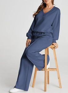 ชุดวอร์มลำลองสำหรับผู้หญิง ลายพิมพ์แบบย้อมสีเอซิด แห้งเร็ว ระบายอากาศได้ดี เหมาะสำหรับฤดูหนาว แขนยาว ผลิตจากผ้าฝ้าย/โพลีเอสเตอร์ - Product Image 3