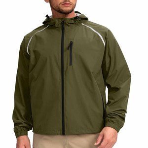 Veste de pluie classique imperméable et légère pour homme téléchargée par Dress Sports - Product Image 1