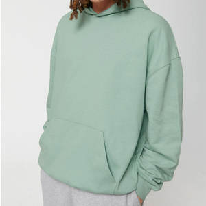 Pull à capuche d'hiver lourd personnalisé de haute qualité unisexe 100% coton polaire à capuche hommes vente en gros - Product Image 2