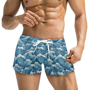 Best-seller Short de ville pour homme confortable, doux, respirant, tissu, sublimation, short à motif uni à bas prix - Product Image 1