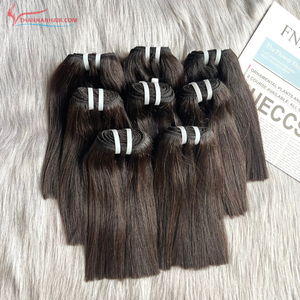 PRECIO ECONÓMICO Cabello Humano Vietnamita Remy Doble Trama Cabello Virgen Liso 100g Modelo T39 Paquete - Product Image 5