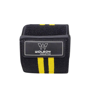 Haute Élastique Personnalisé Long Fitness Genou Wraps Réglable Gym Élasticité Respirant Compression pour L'haltérophilie Pour unisexe. - Product Image 2