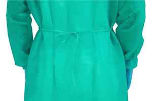 Bata Médica Desechable para Hospital |   Batas de Calidad Unisex para Médicos, Cirujanos y Enfermeras para Hospital |   Bata para Uniforme de Cirujano - Product Image 4