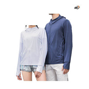Chaqueta de lluvia con capucha de lana para mujer, cortavientos impermeable y transpirable para otoño, actividades al aire libre, venta al por mayor, tela estampada - Product Image 4