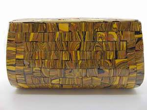 Lowellcraft.com BRC06688 Pochette à rabat en métal mosaïque multicolore - Product Image 2