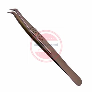 Pinzas de pestañas profesionales con aplicador de extensiones de pestañas de Punta puntiaguda - Product Image 2