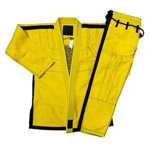 Traje de Jiu Jitsu Kimono Gi hecho a medida, gran oferta, Judo uniforme de bordado personalizado, uniforme de karate de competición de entrenamiento Gi BJJ - Product Image 3