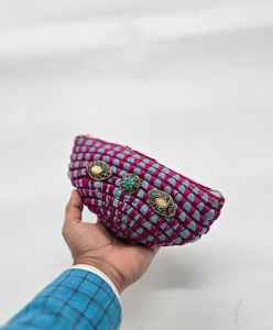 Trendy Envelope <b>Clutch</b> Purse Premium Quality <b>Pearl</b> Beaded Thread Embroidery Decorative Design for Women Stylish Outfits - Product Image 6