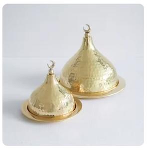 Casserole de luxe moderne arabe la plus vendue Vaisselle pour la maison Casseroles décoratives de stockage des aliments au prix de gros Vente chaude - Product Image 2