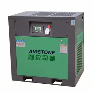Airstone Spanyol 7,5 kW 11KW 15kW 22kW 37KW 45KW 55kW 75KW kecepatan tetap kompresor sekrup udara putar 7-10bar untuk dijual