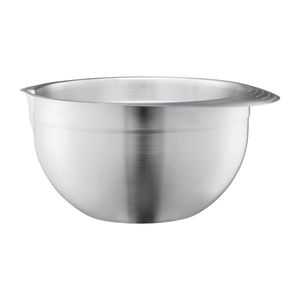 Ensemble de bols de cuisine professionnels en acier inoxydable, polyvalents, profonds, ronds, à fond plat, pour la préparation, la cuisson, le service et le mélange des repas - Product Image 5