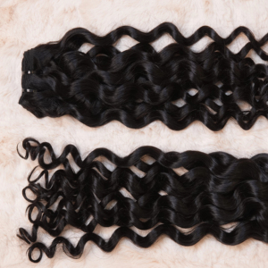 ผมดิบเรมีแบบอินเดียเป็นลอนธรรมชาติที่นุ่มสลวยแบบเดี่ยวผมต่อแบบอินเดียผมยาวแบบอินเดียไม่เหมือนใคร - Product Image 1