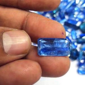 220ชิ้นของไคยาไนต์สีฟ้าธรรมชาติ8มม. ถึง15มม. เหลี่ยมรูปไข่470 CTS ล็อต iroc ขายพลอยคุณภาพสูงตัดเรา $217สำหรับทุกคน - Product Image 4
