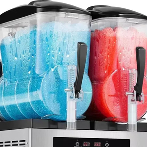 COMPRE AHORA! Nueva Máquina Comercial para Bebidas Congeladas XN240B Margarita-Smoothie, de Acero Inoxidable con Capacidad para 96 Vasos, Ideal para Hogares, Restaurantes, Cafeterías y Bares - Product Image 4