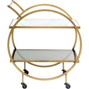 Metal Modern <b>Hotel</b> Restaurant Bar Outdoor Hospital Serving <b>Trolley</b> with Custom Logo - Product Image 3