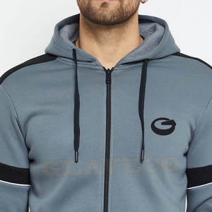 2024 survêtements d'hiver décontractés de qualité supérieure pour hommes vêtements haut de gamme avec logo prix bon marché - Product Image 5