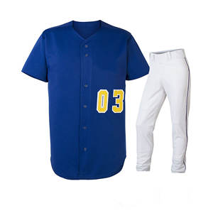 Maillot de baseball personnalisé de qualité supérieure et uniforme de baseball unique pour les équipes de jeunes Maillot coupe ample confortable - Product Image 2