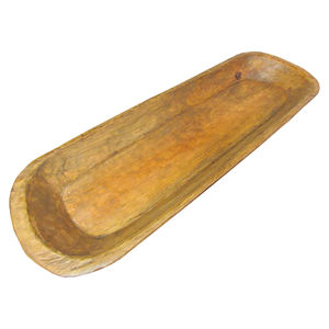Vaisselle, vaisselle de table, bols à pâte en bois, forme rectangulaire longue, bol à pâte en bois naturel, couleur bois de manguier pour la cuisine - Product Image 5